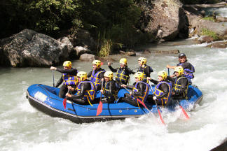 Descente rafting sur la Haute Isère - Tarentaise - Savoie