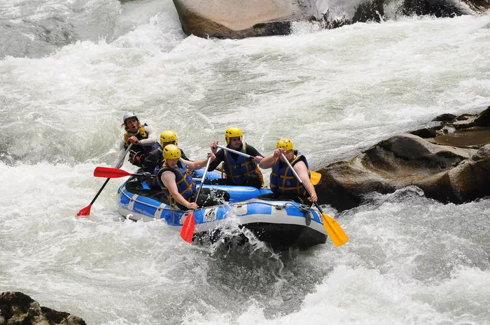 Descente rafting classique Haute-Savoie