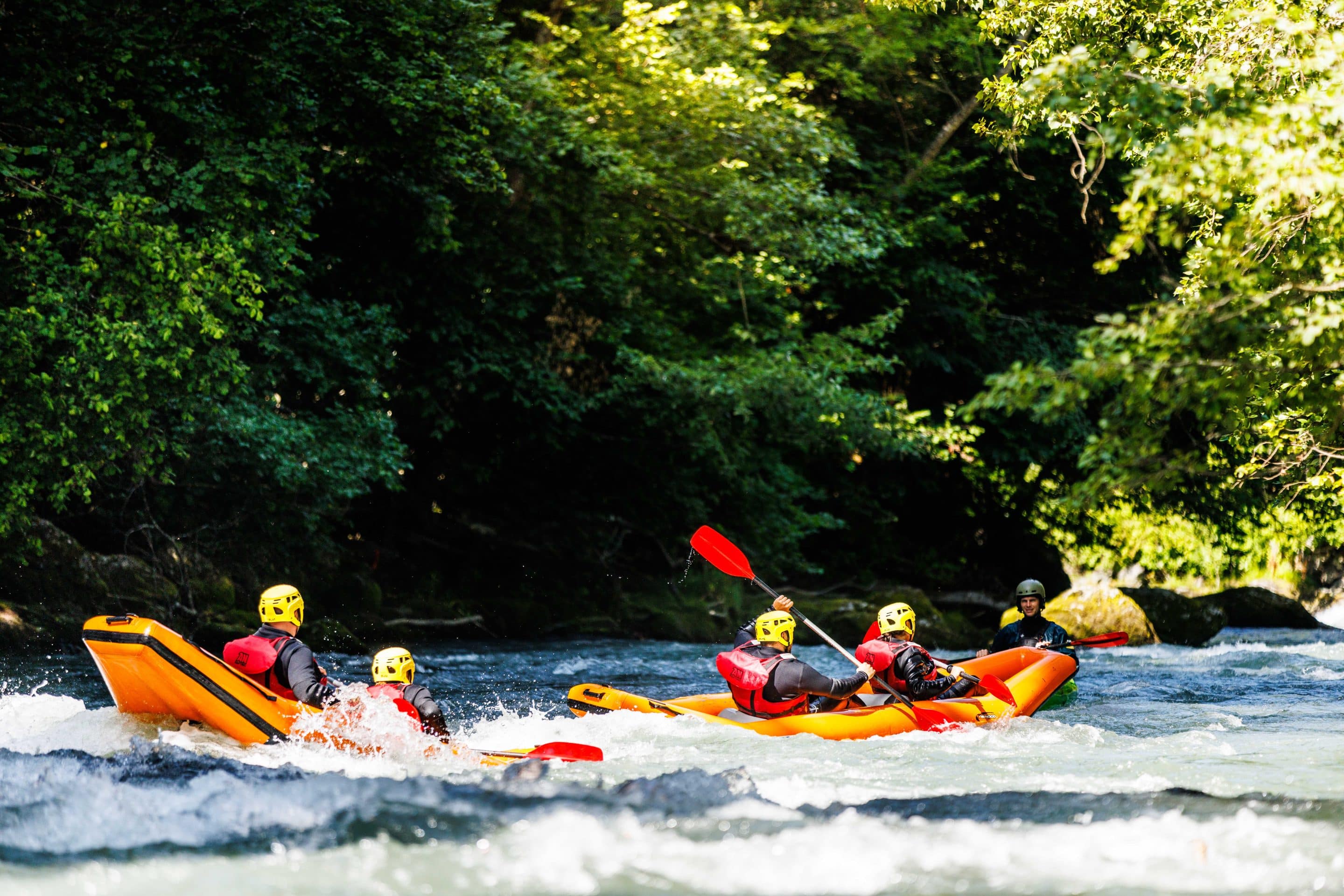 Annecy rafting